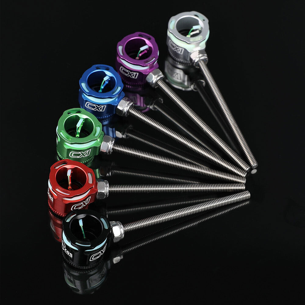 Recurve Bow Sight 1 Pin 0.019" Optical Fiber Single Pin Alloy Archery Hunting